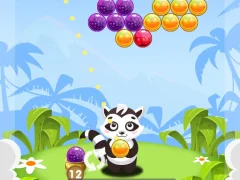Gioco Bubble Shooter Raccoon in linea