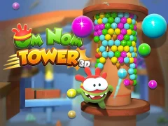 Gioco Om Nom Tower 3D in linea