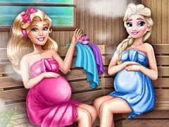 Gioco Cute Mommies Pregnant Sauna in linea
