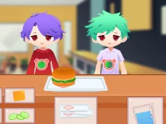 Gioco Burger Rush Restaurant in linea