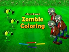 Gioco 4GameGround Zombie Coloring in linea