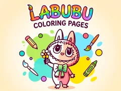 Gioco Labubu Coloring Pages in linea