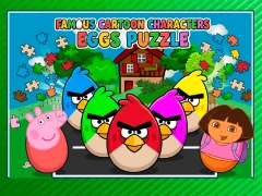 Gioco Famous Cartoon Characters Eggs in linea