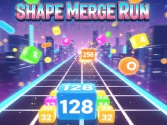 Gioco Shape Merge Run in linea