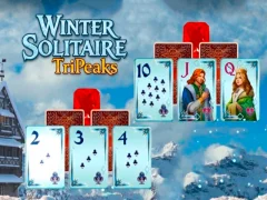 Gioco Winter Solitaire TriPeaks in linea