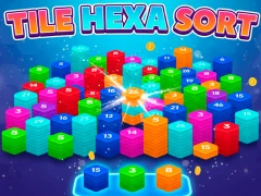 Gioco Tile Hexa Sort in linea