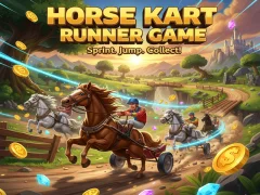 Gioco Horse Kart Runner Game in linea