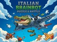 Gioco Italian Brainrot: Puzzle & Battle in linea