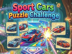 Gioco Sport Cars Puzzle Challenge in linea