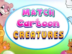 Gioco Match Cartoon Creatures in linea