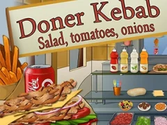 Gioco Doner Kebab Salad, Tomatoes, Onions in linea
