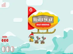 Gioco FlappyCat Crazy Christmas in linea