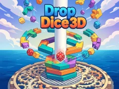 Gioco Drop Dice 3D in linea