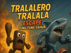 Gioco Tralalero Tralala escape Tung Tung Sahur in linea