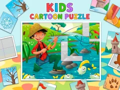 Gioco Kids Cartoon Puzzle in linea