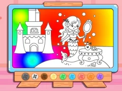 Gioco Coloring Book: Mermaid Makeup in linea