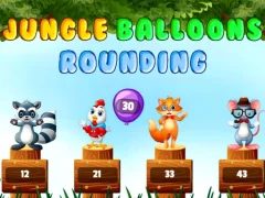 Gioco Jungle balloons rounding in linea