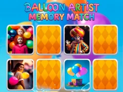 Gioco Balloon Artist Memory Match in linea
