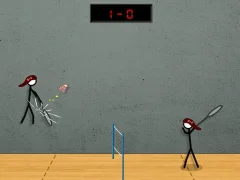 Gioco Stick Figure Badminton 2 in linea
