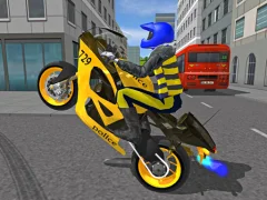 Gioco Police Motorbike Race Simulator in linea