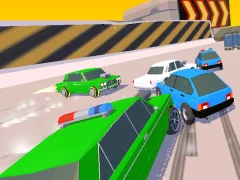 Gioco Turbo VAZ: Cartoon Racing in linea