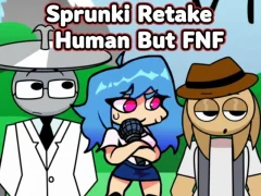 Gioco Sprunki Retake Human But FNF in linea