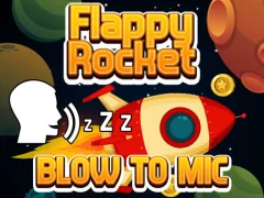 Gioco Flappy Rocket With Blowing in linea