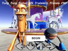 Gioco Tung Tung Sahur VS Tralalero Tralala FNF in linea