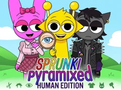 Gioco Sprunki Pyramixed: Human Edition in linea