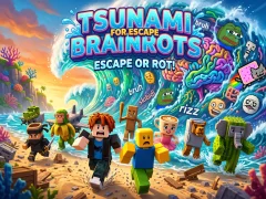 Gioco Tsunami For Escape Brainrots in linea
