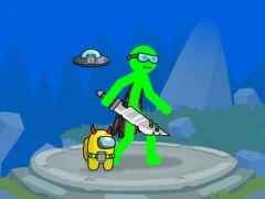 Gioco Stickman Mega Boss Battles! in linea