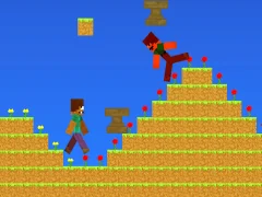 Gioco Noob vs Pro But Anvil Rain Minecraft in linea