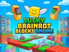 Gioco Lucky Brainrot Blocks Online in linea