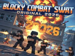 Gioco Blocky Combat Swat Original 2026 in linea