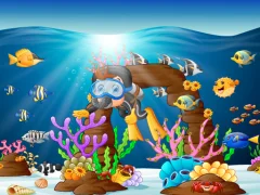 Gioco Water Dive 2D: Underwater Survival in linea