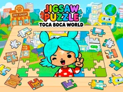Gioco Jigsaw Puzzle: Toca Boca World in linea