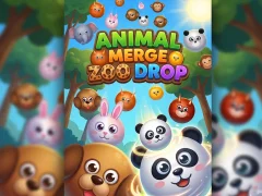 Gioco Animal Merge Zoo Drop in linea