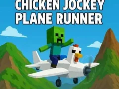 Gioco Chicken Jockey Plane Runner in linea