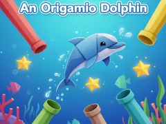 Gioco An origami dolphin in linea