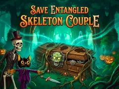 Gioco Save Entangled Skeleton Couple in linea