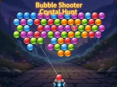 Gioco Bubble Shooter Crystal Hunt in linea