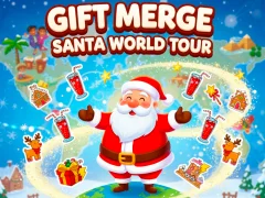 Gioco Gift Merge Santa World Tour in linea