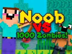 Gioco Noob vs 1000 Zombies in linea