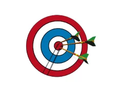 Gioco Bullseye Hit in linea