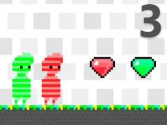 Gioco Red and Green 3 in linea