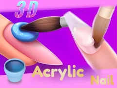 Gioco 3D Acrylic Nail in linea