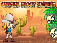 Gioco Cowgirl Shoot Zombies in linea