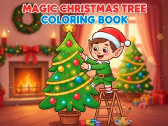 Gioco Magic Christmas Tree Coloring Book in linea