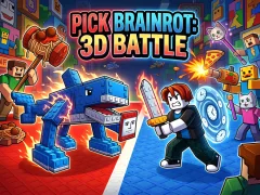 Gioco Pick Brainrot: 3D Battle in linea
