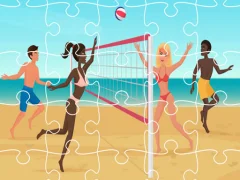 Gioco Beach Volleyball Jigsaw in linea